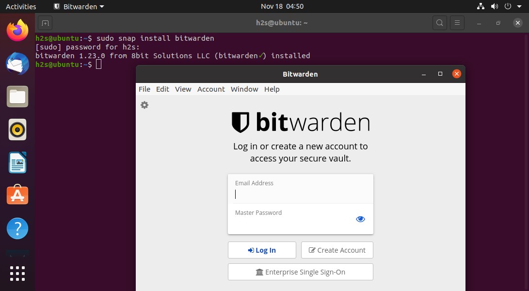 Use Snap to Install Bitwarden Password manager on Linux OS Linux Shout