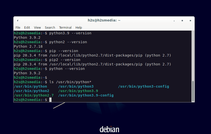 Install Python 3.x or 2.7 on Debian 11 Bullseye Linux Linux Shout