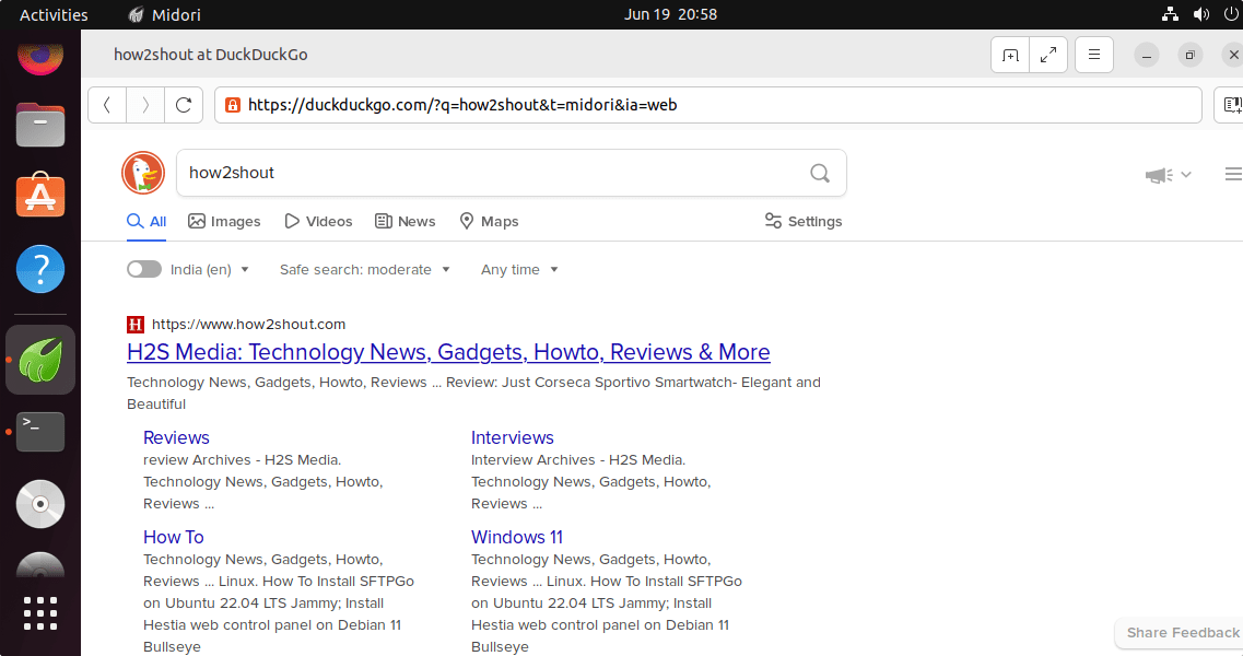 2 Ways to install Midori Browser on Ubuntu 22.04 LTS Jammy