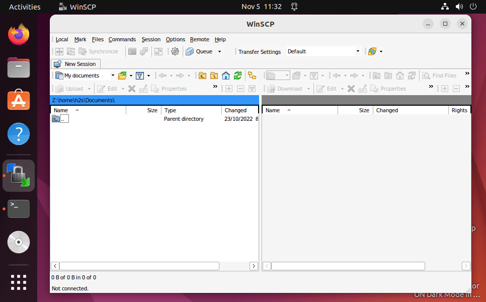 Install and use WinSCP on Ubuntu 22.04 LTS Linux - LinuxShout