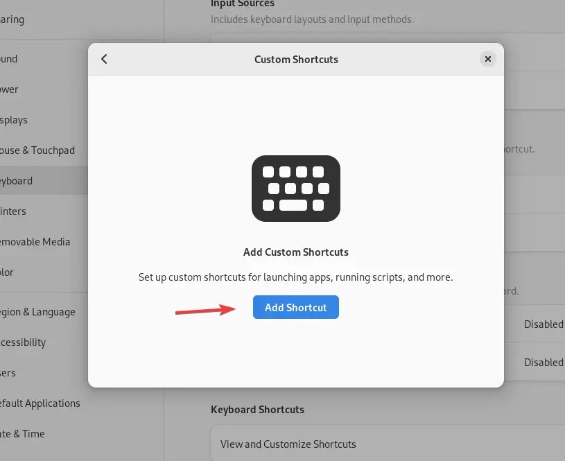 How to add a Terminal opening shortcut in Debian Linux Linux Shout