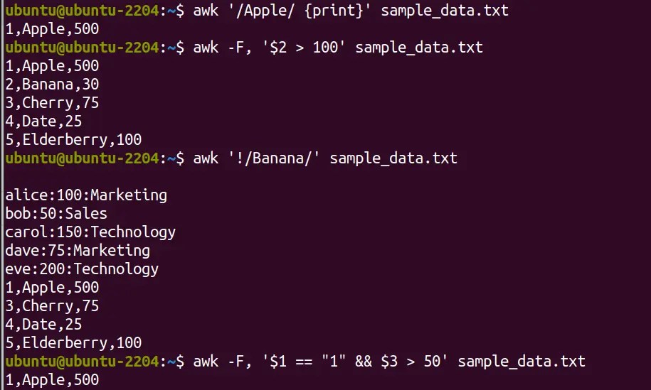 How to use AWK Command in Linux, with examples Linux Shout