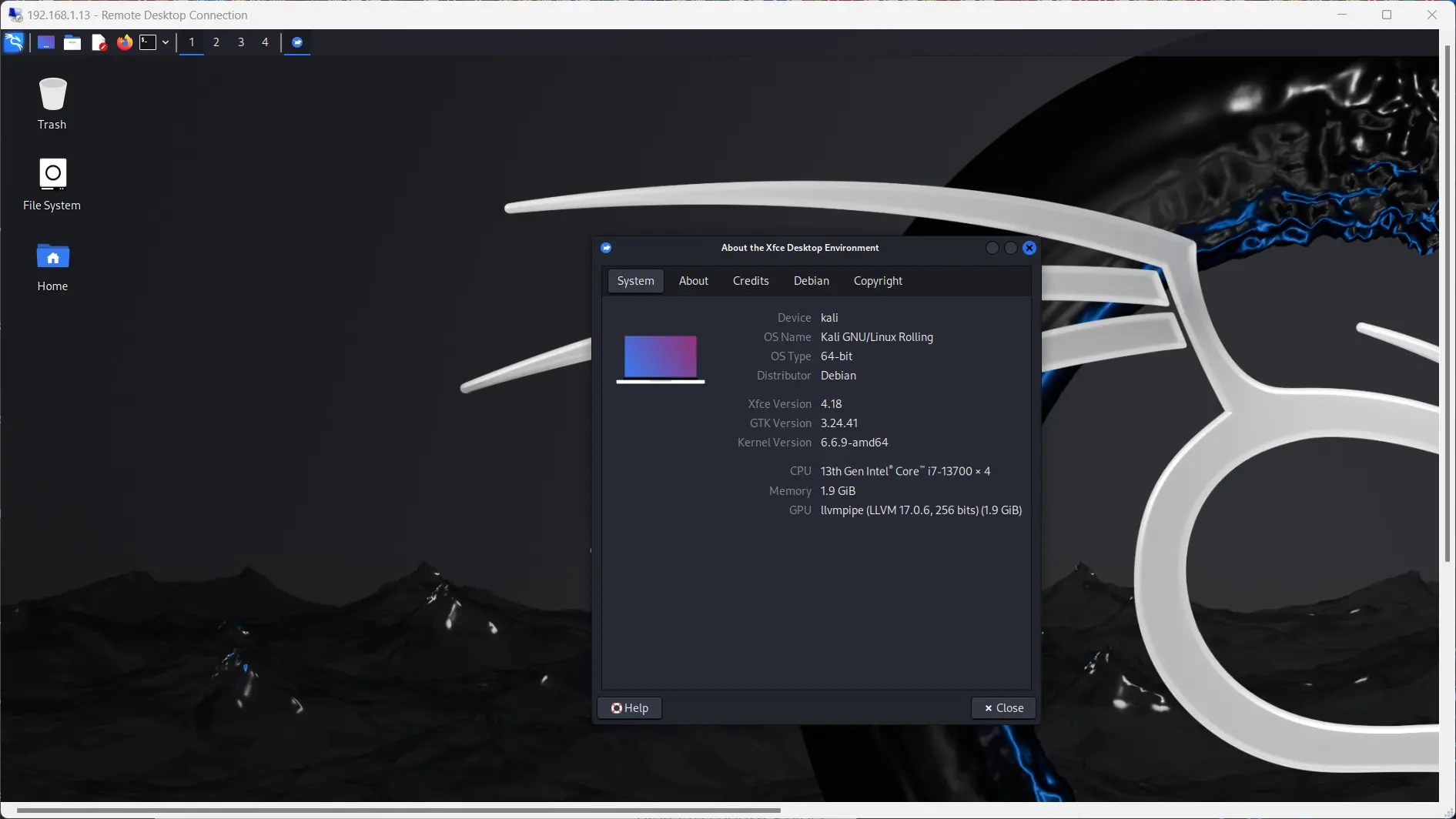 Access Kali Linux Remote Desktop from Windows via RDP Linux Shout