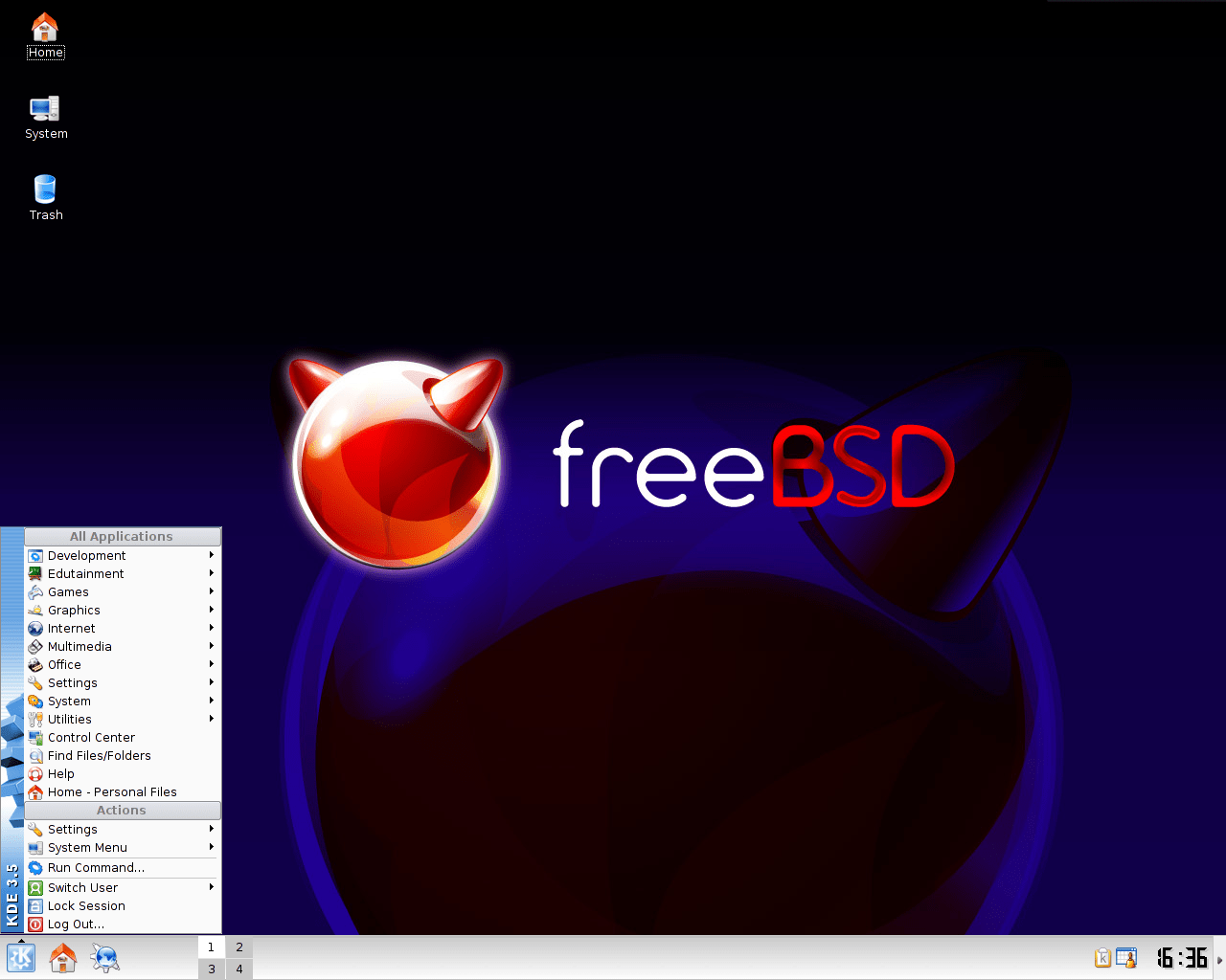 FreeBSD 14 系统截图 Linux265