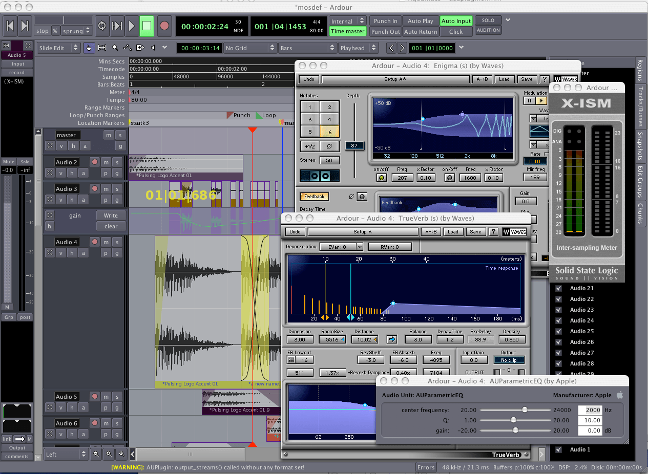 Open source tools for audio editing Linuxaria