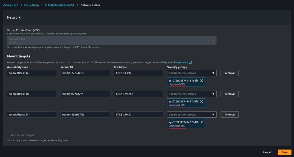 How to Mount Amazon EFS on EC2 Ubuntu 22.04 Instance Linuxbeast
