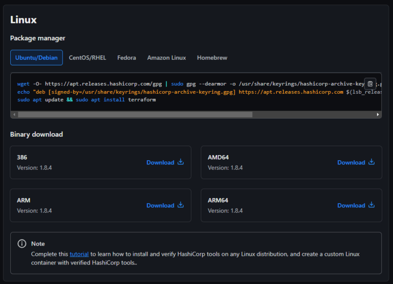 How to Upgrade Terraform to a Specific Version | Linuxbeast