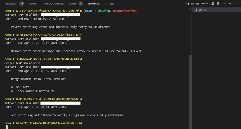 How to Combine All Commits into One with GitLens Interactive Rebase in