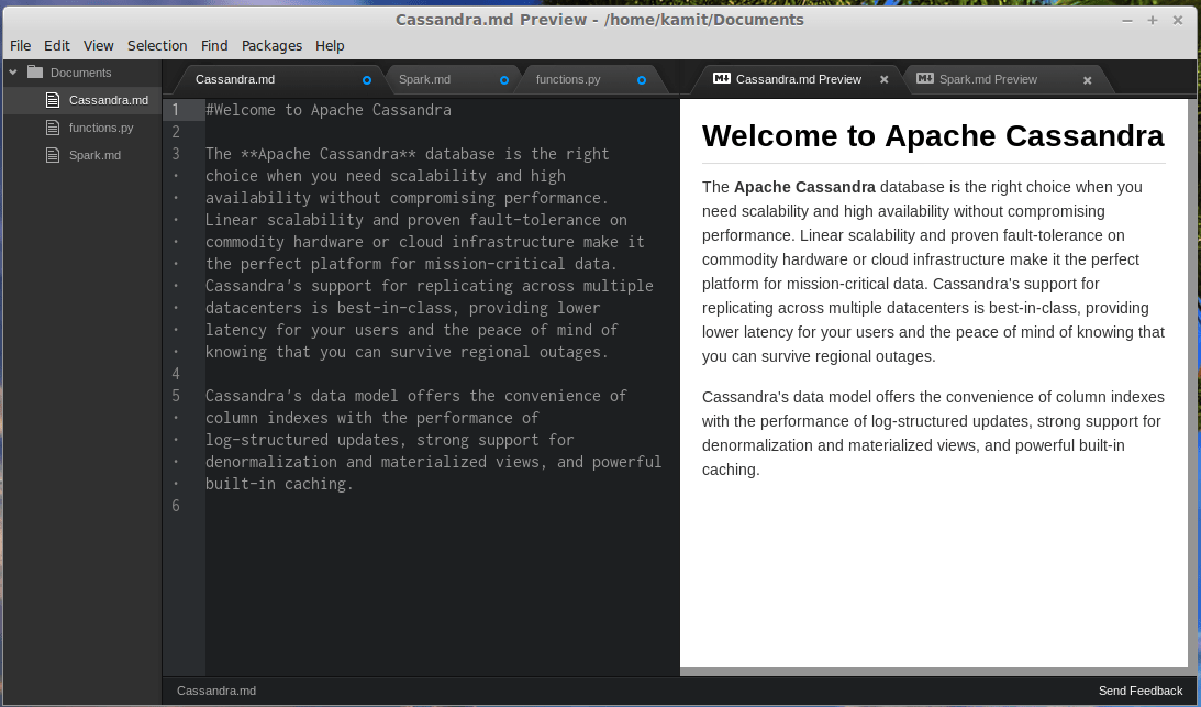How To Install Markpado Markdown Editor On Fedora 23 Kde Linuxbsdos Com