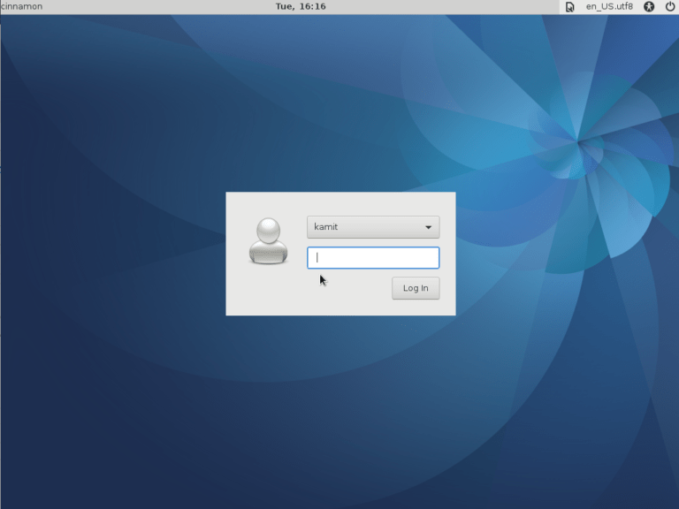 Fedora 25 Cinnamon screenshots