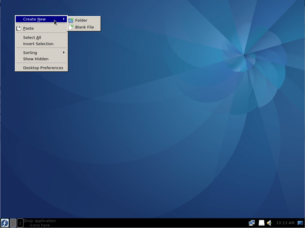 Fedora 26 to have LXQt Spin. Here's what it looks like now