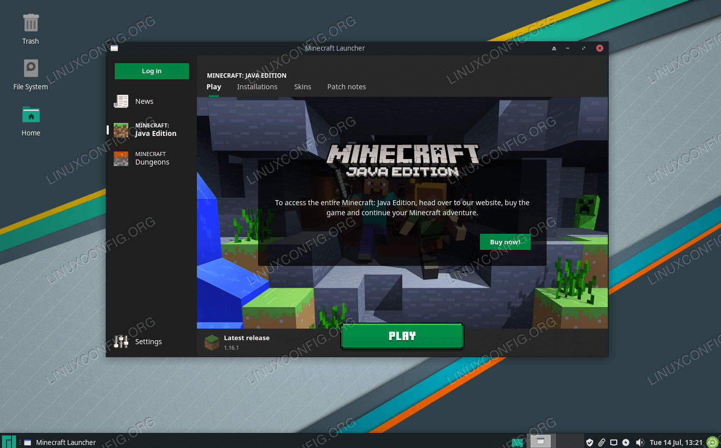 How to install Minecraft on Manjaro