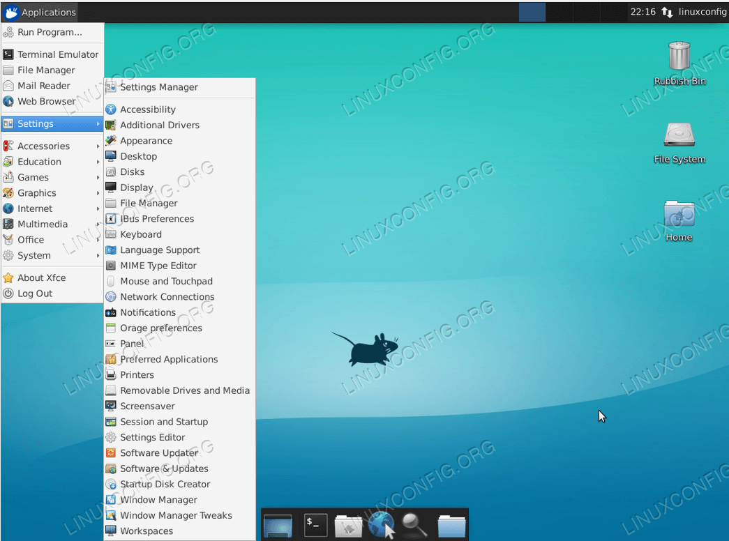 Install Xfce desktop on Ubuntu 18.04 Bionic Beaver Linux