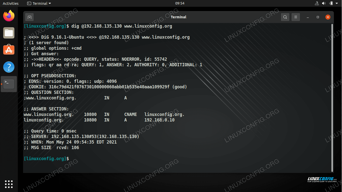 Linux DNS server BIND configuration