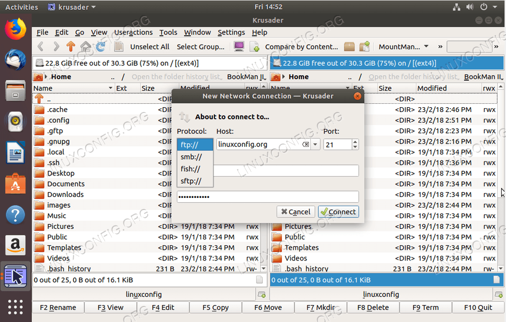 How to install FTP client for Ubuntu 18.04 Bionic Beaver Linux