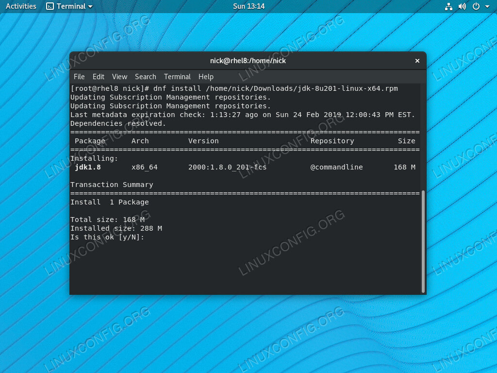 How to Install Java on RHEL 8 / CentOS 8 Linux