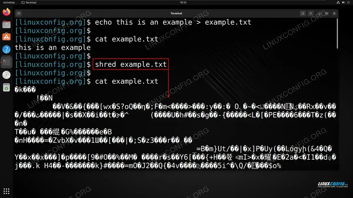 Quick Guide to Securely Erasing Files in Linux LinuxConfig