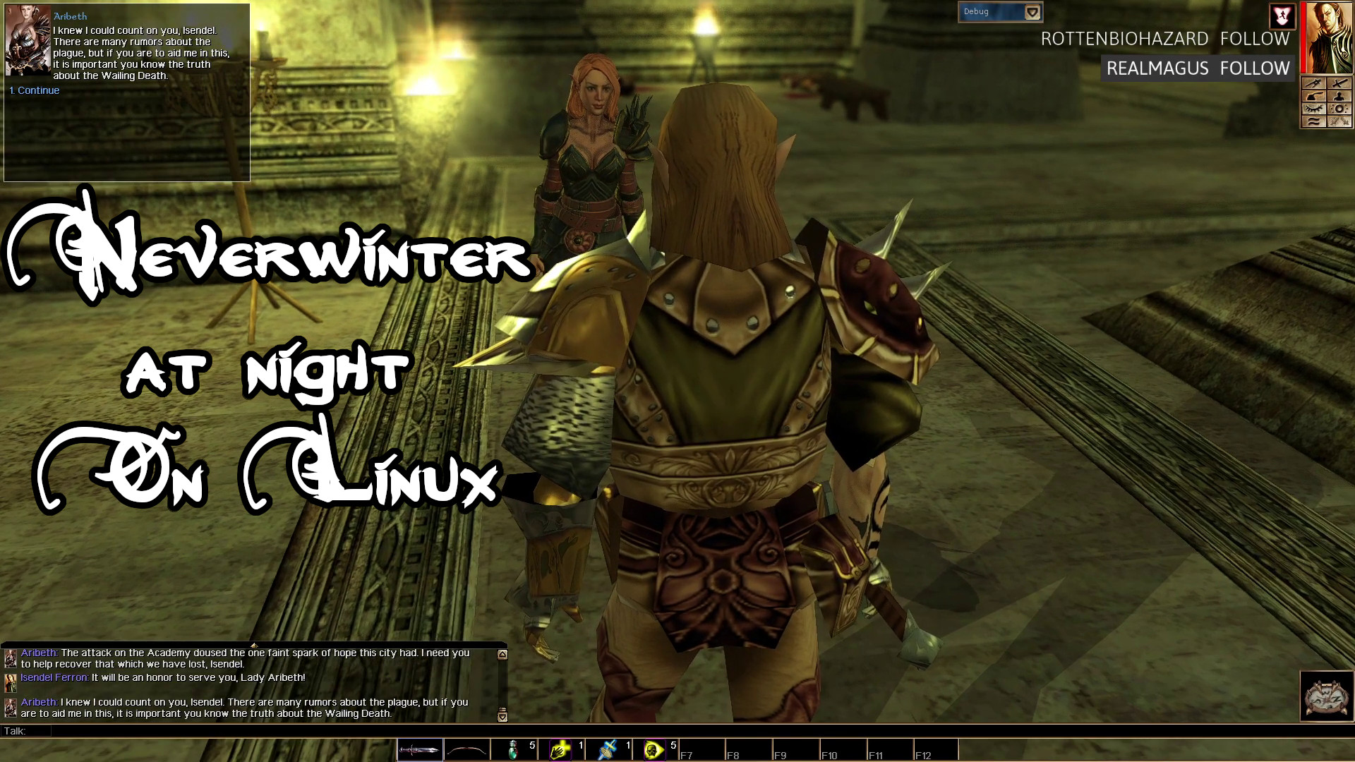 Pedro Cheats In Neverwinter Nights 01 The Intellect Devourer Linux