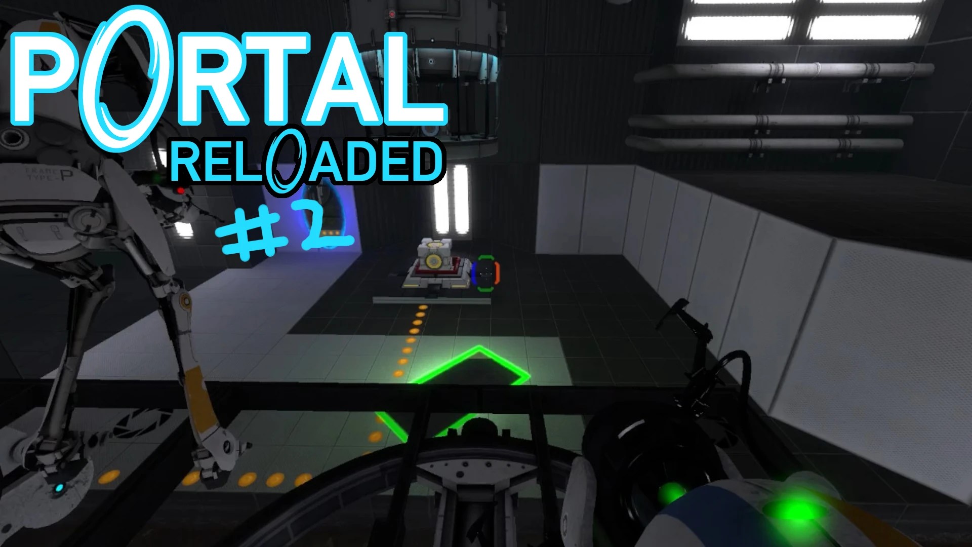 Portal Reloaded Coop Playthrough EP02 Linux Game Cast