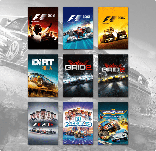 Humble Codemasters Racing Bundle of games
