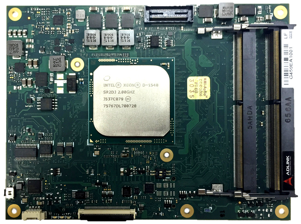COM Express Type 7 module has dual 10GbE and 32 PCIe lanes