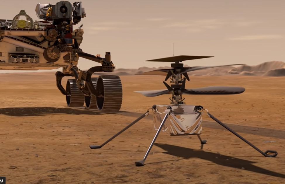 NASA’s Martian helicopter runs Linux