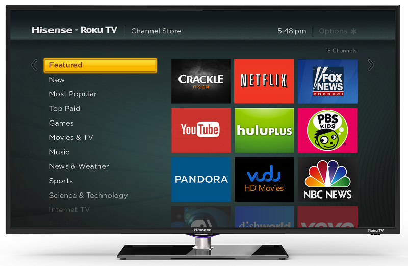 Roku gets sucked into TVs