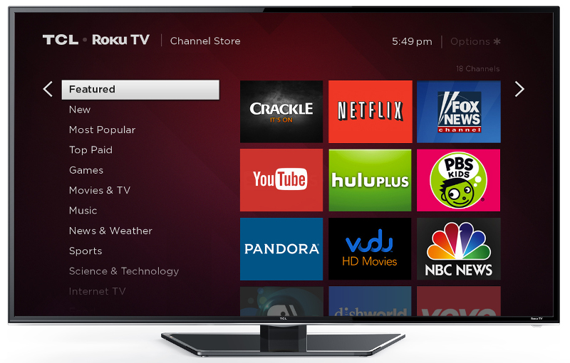 Roku gets sucked into TVs