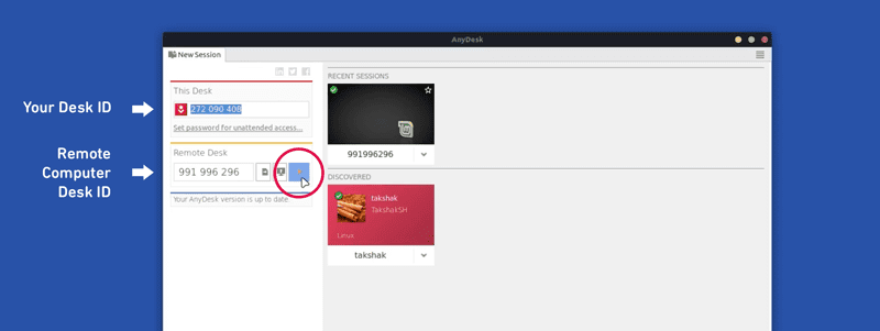 Access any computer remotely with Anydesk on Linux LinuxH2O
