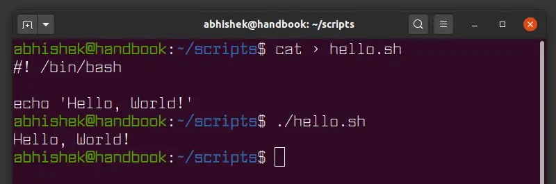 How to Create and Run Bash Shell Script [Beginner's Guide]