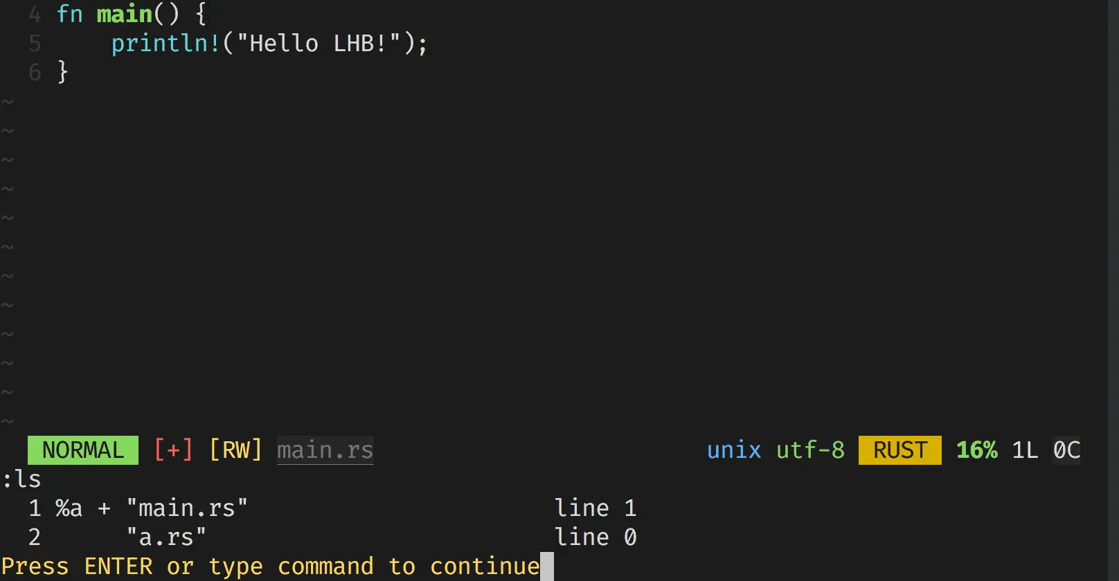 Buffers in Vim Beginner's Guide]