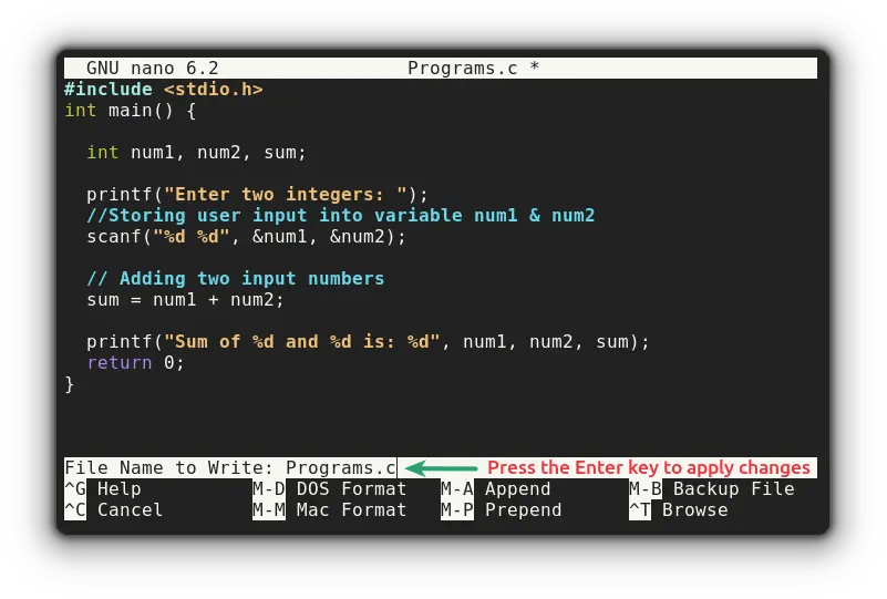 How to Save and Exit in Nano Editor