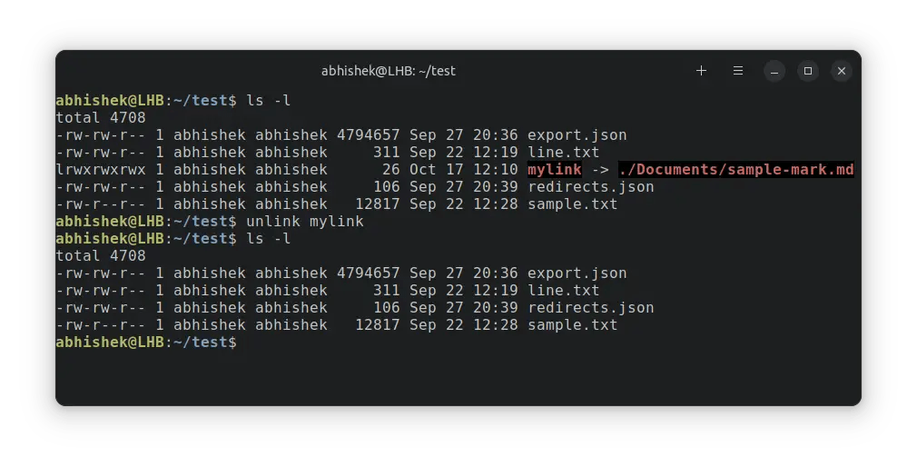 Delete Symbolic Links in Linux [2 Methods]