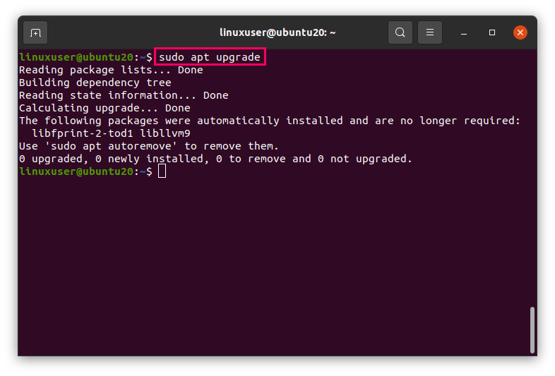 Install Git in Ubuntu 20.04