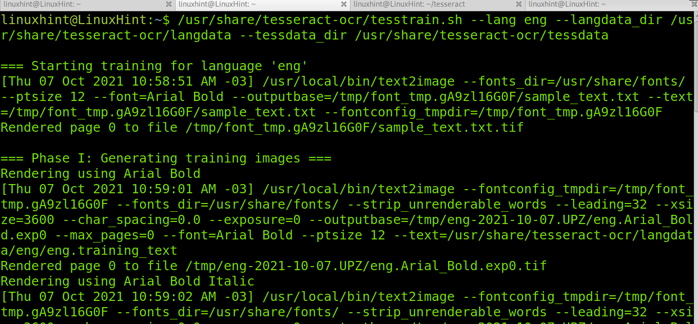 Install Tesseract OCR on Linux