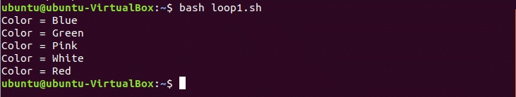 BASH For Loop Examples Linux Hint