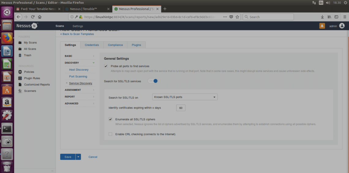 Nessus Ubuntu Installation and Tutorial Linux Hint