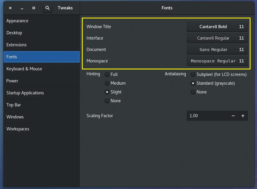 Best Gnome Tweaks with Gnome Tweak Tool Linux Hint DevsDay.ru