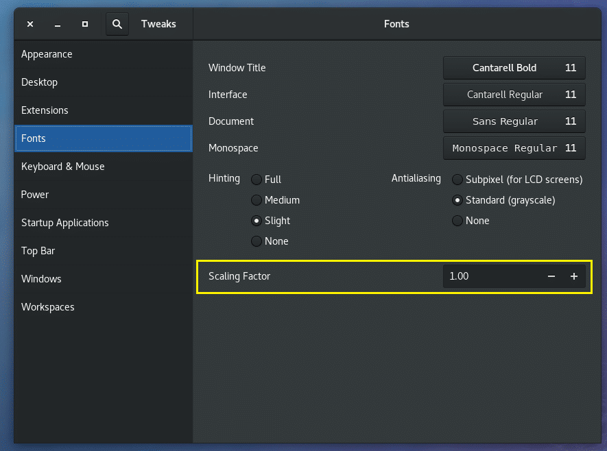 Best Gnome Tweaks with Gnome Tweak Tool Linux Hint DevsDay.ru