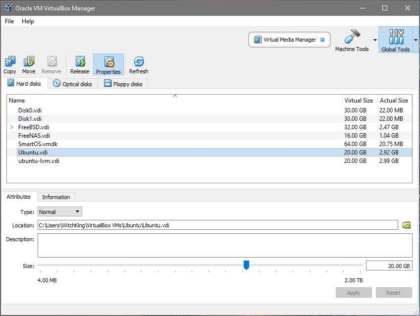 Virtualbox increase disk size no unallocated space lkeflight