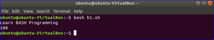How to use Variables in Bash Programming Linux Hint