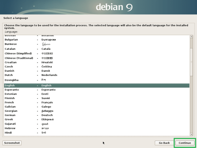 How to Install Debian 9 Stretch from USB Linux Hint