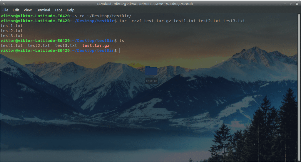 How to Create and Extract TAR.GZ Files on Ubuntu 18.04
