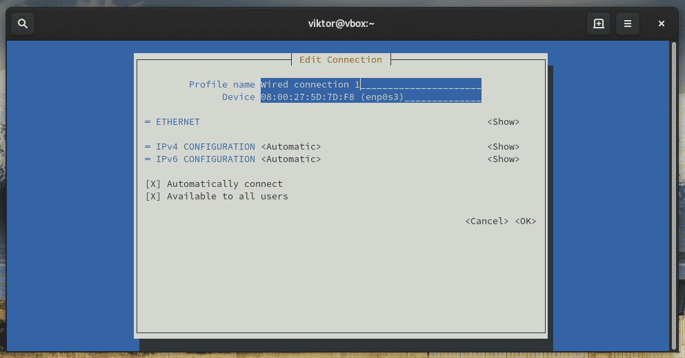 How to Use Arch Linux Network Manager Linux Hint