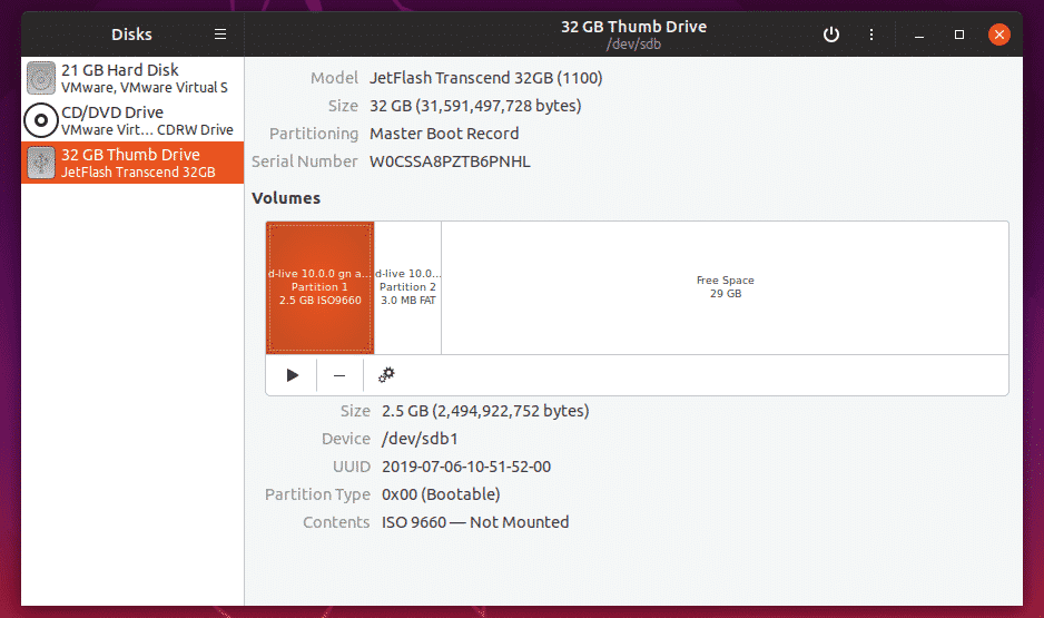 Creating Debian 10 Bootable USB Thumb Drive for Installing