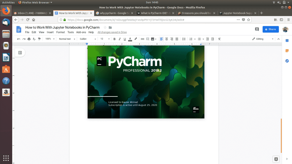 How to work with Jupyter Notebooks in PyCharm