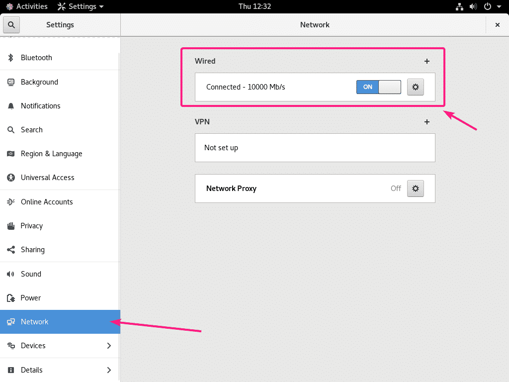 Configuring Static IP on CentOS 8 IDC