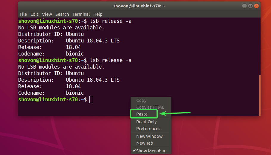 How to Use GNOME Terminal App Linux Hint