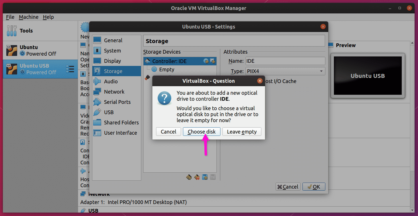 How to Permanently Install Ubuntu on Any External Drive Using VirtualBox
