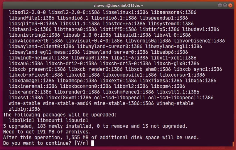 Install and Configure WINE on Ubuntu 18.04 LTS Linux Hint